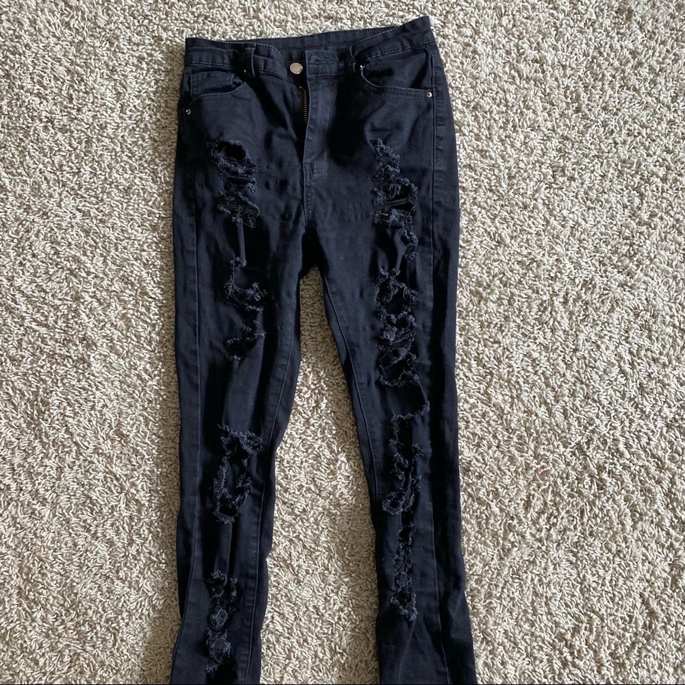 Shein ripped jeans